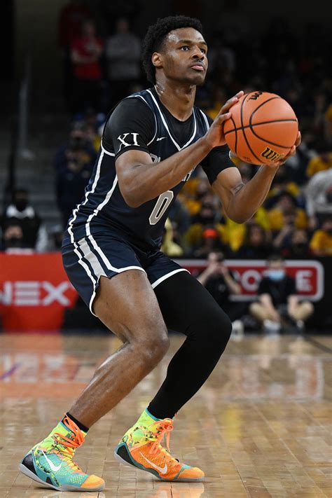 Bronny James rushed off court after gun scare at high school game