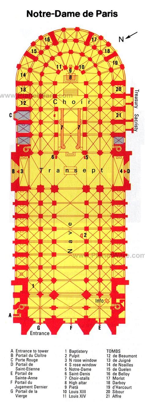 notre-dame-de-paris plan in English | Bubble diagram architecture, Architecture history, How to plan