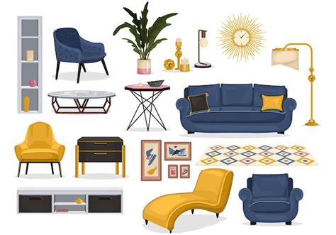 Home furniture Vectors & Illustrations for Free Download | Freepik