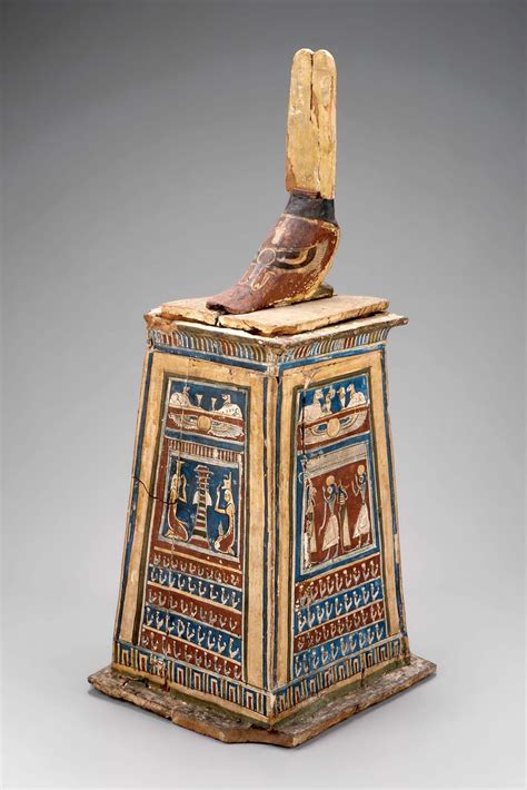 Canopic chest |Egyptian, Hellenistic Period (Ptolemaic Dynasty), 305–30 B.C. | Antike ägyptische ...