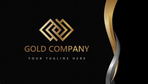 PPT of High-end Black Gold Business Card.pptx | WPS Free Templates