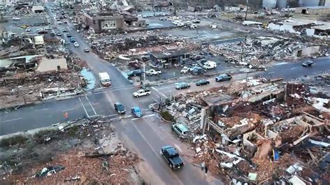 Devastating Aftermath in Mayfield, KY After Tornado Hit