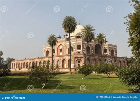 Humayun`s Tomb, Delhi stock image. Image of cultural - 171817365