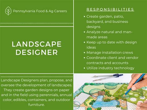 Landscape Designer - AG AND FOOD CAREERS IN PA