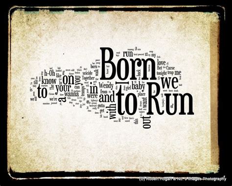 Born To Run | Bruce Springsteen | Run lyrics, Bruce springsteen, Springsteen lyrics