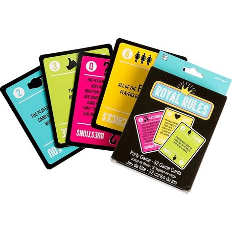 Royalty Rules Card Game | Party City