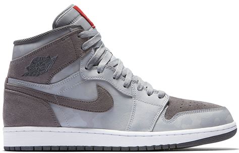 Air Jordan 1 Retro High Premium Camo 3M Wolf Grey - StockX News