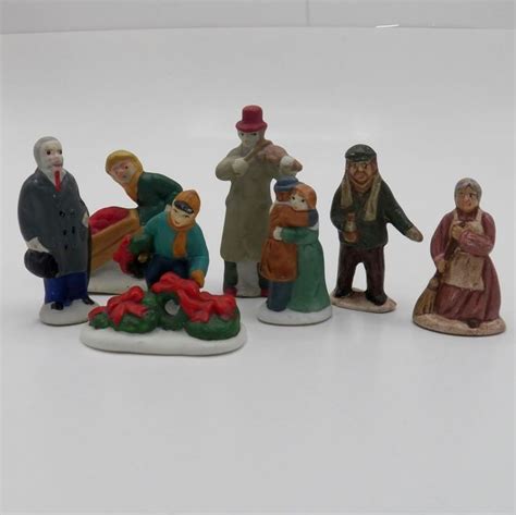 Christmas Village People Figurines