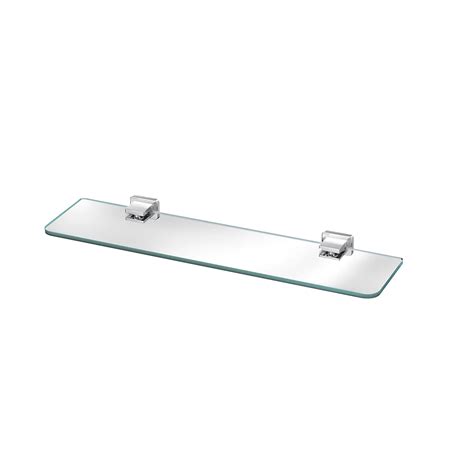 MOEN VITRIC GLASS SHELF, CHROME | The Home Depot Canada