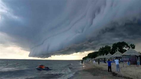 Rare Arcus cloud scenery appears in NE China - CGTN