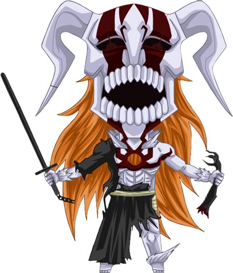 Chibi Ichigo Vasto Lorde Hollow Bleach - Bleach Chibi Ichigo Hollow - Free Transparent PNG ...