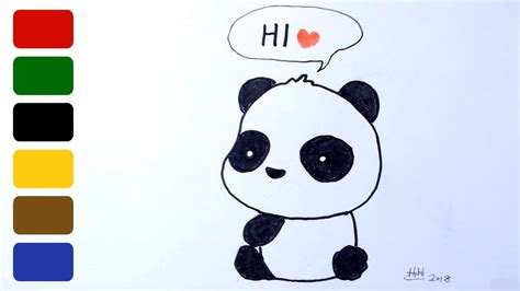 Baby Panda Drawing