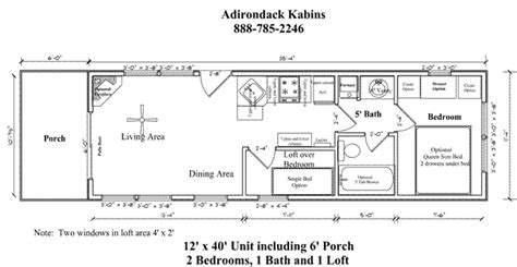 12x40 Floor Plan.gif (640×331) | Cabin floor plans, Cabin floor, Floor plans