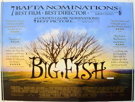 Big Fish (Quotes Version) - Original Cinema Movie Poster From pastposters.com British Quad ...