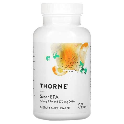 Thorne Research, Super Epa, 90 Capsules | HiLife Vitamins