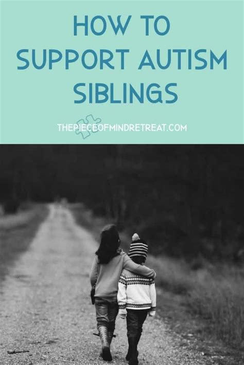 How to Support Autism Siblings: 5 Ways to Start | The Piece of Mind Retreat