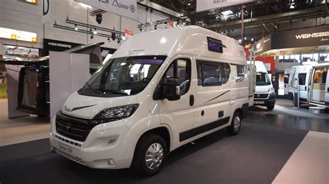 Small camper van with shower, kitchen + toilet : Karmann Mobil Dexter 550 review - YouTube