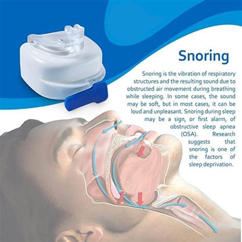 Sleep Apnea Mouthpiece, Moldable Anti snoring Mouth Guard, Snore Stop ...