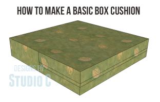 How to Make a Basic Box Cushion | Designs by Studio C