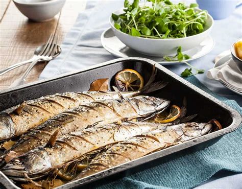 Oven Baked Mackerel Fish Recipe