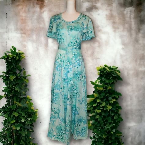 Clearbrook Virginia | Dresses | Vintage 6s Clearbrook Virginia Cottagecore Floral Maxi Dress Xss ...