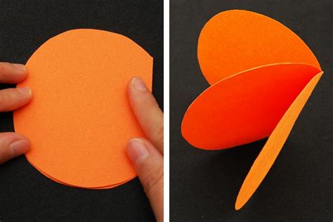 3D Paper Pumpkin | Kids' Crafts | Fun Craft Ideas | FirstPalette.com