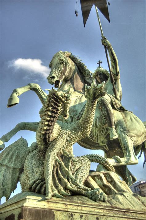 Saint George HDR | Saint george, Saint george and the dragon, Symbolic art