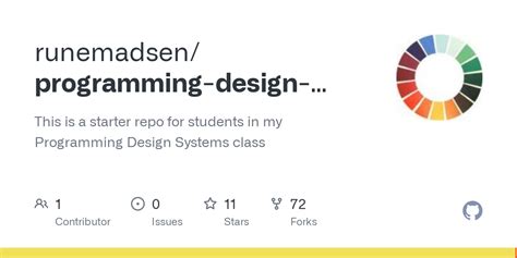 GitHub - runemadsen/programming-design-systems-projects: This is a starter repo for students in ...