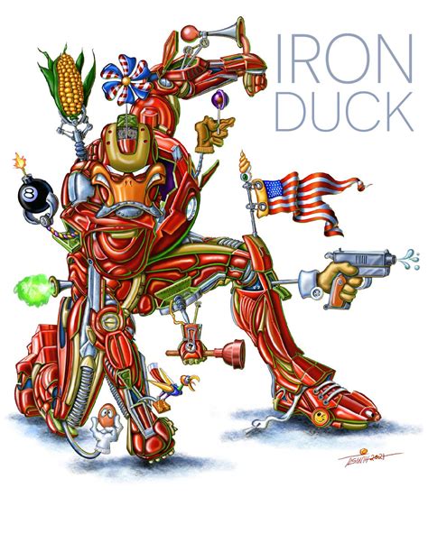 Iron Duck on Behance