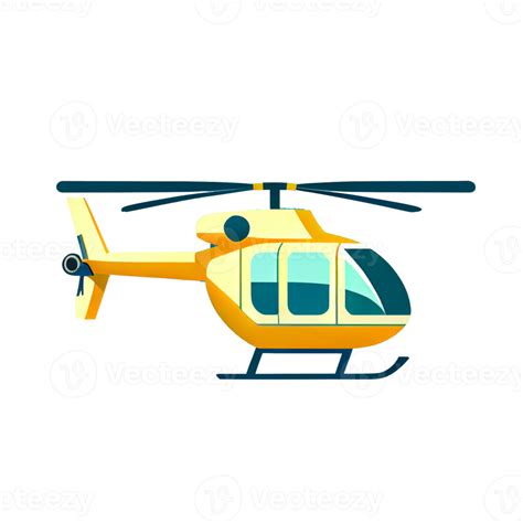 Modern flat design of Transport public transportable helicopter for ...