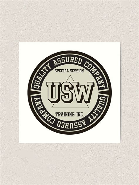 "Usw Logo" Art Print by athru | Redbubble