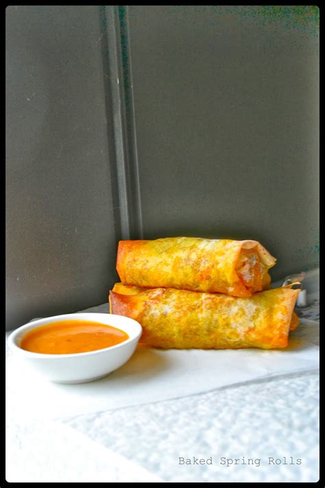 Emerson Cooks: Baked Spring Rolls