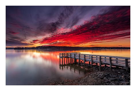 Lake Anna Sunset by Odell Smith – Fredericksburg Center for the Creative Arts