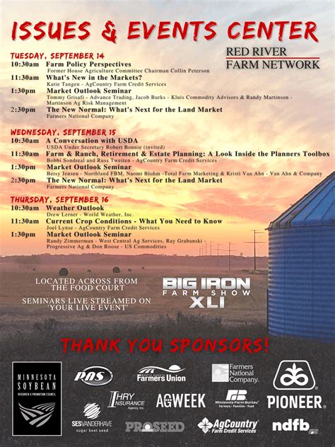 Big Iron Poster 2021 | Red River Farm Network