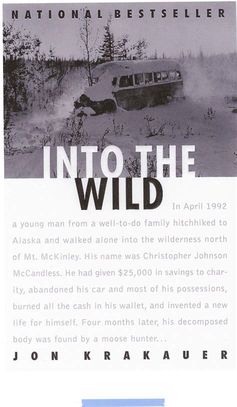 The George W. Bush Book Reading Club: Into The Wild (1996)