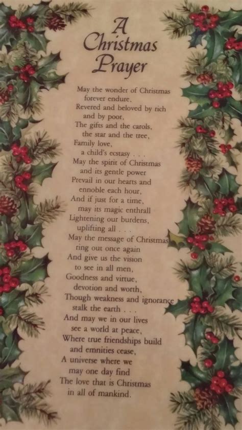 Pin by Millie Hollis on Christmas | Christmas prayer, Christmas verses ...