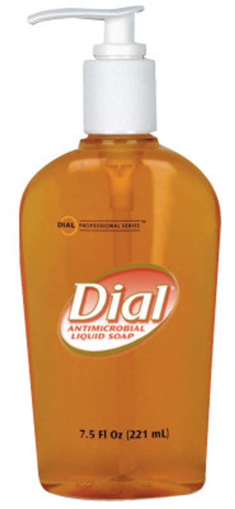 Dial Liquid Dial Gold Antibacterial Soap, Pump Bottle, 7.5 oz, 12/CA ...