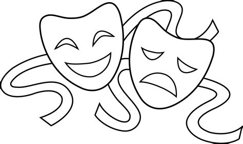 Drama Theatre Mask Performance Clip art - Acting Cliparts png download - 8747*5185 - Free ...