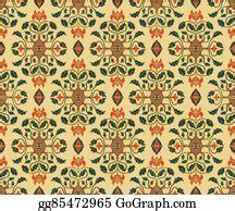 900+ Beige Floral Wallpaper Clip Art | Royalty Free - GoGraph
