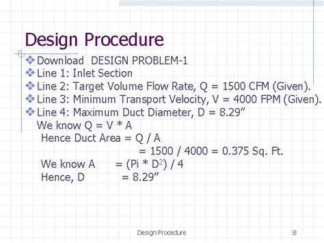 Industrial Ventilation Design Procedure Industrial Ventilation Design Procedure