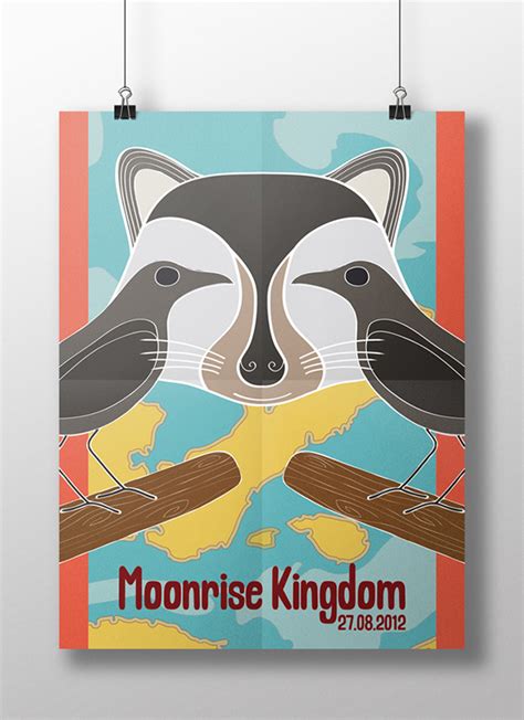 Moonrise Kingdom Poster on Behance