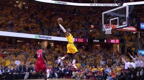 This LeBron James dunk should be framed and hung up all over Cleveland - SBNation.com