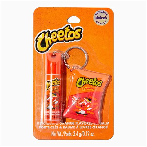 Cheetos® Claire's Exclusive Flavored Lip Balm Keychain in 2023 | Flavored lip balm, The balm ...