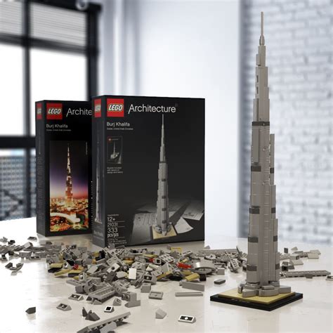 Burj Khalifa - LEGO Architecture 6141908 3D model | CGTrader