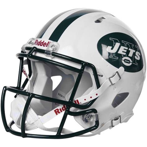 Riddell New York Jets Revolution Speed Full-Size Authentic Football Helmet | Football helmets ...