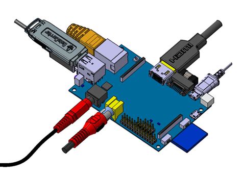 Banana pi BPI-M1 STEP / IGES - 3D CAD model - GrabCAD - BPI-M1/M1+/R1 ...