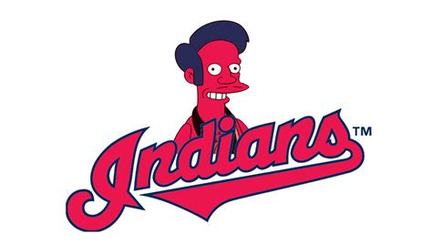 Problem Solved: Cleveland Indians Mascot Replaced By Apu From The ...