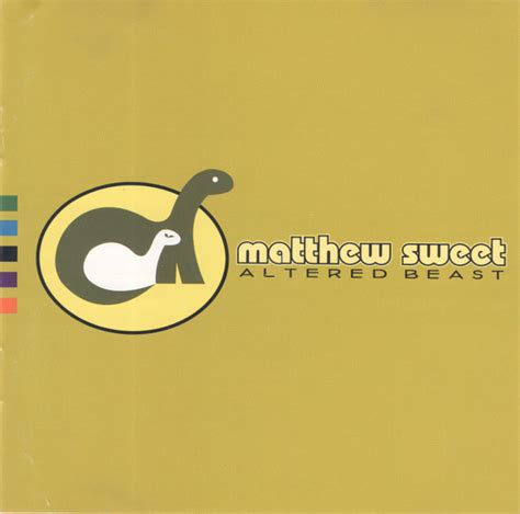 Matthew Sweet – Altered Beast (1993, Yellow, CD) - Discogs