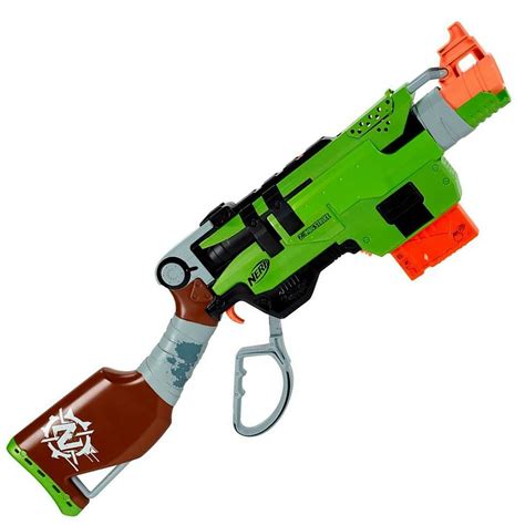 Hasbro Nerf Zombie Strike SlingFire Blaster Toy Gun Foam Dart Kids Boys ...