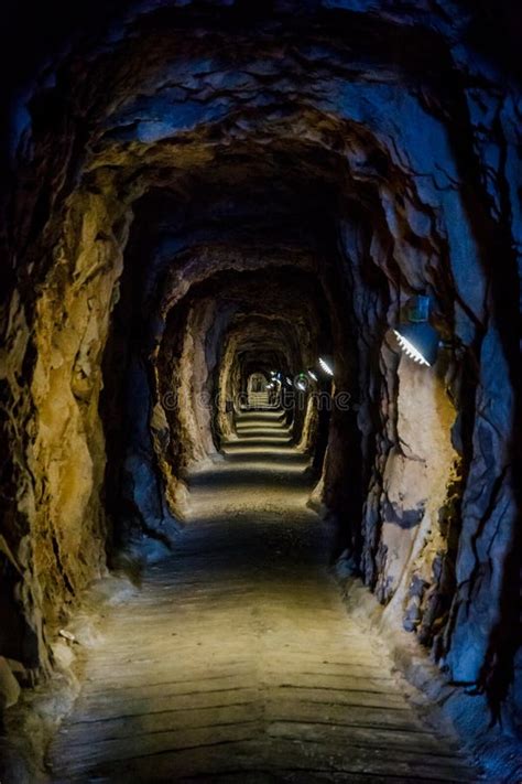 The Tunnels of Gibraltar stock image. Image of perspective - 107801413